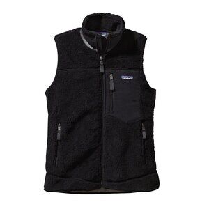 Patagonia Black Retro X Vest Fleece Women's Large